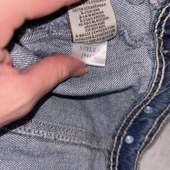 YMI Jeans, Blue Jean Jacket Women’s Size Medium - Picture 7 of 8